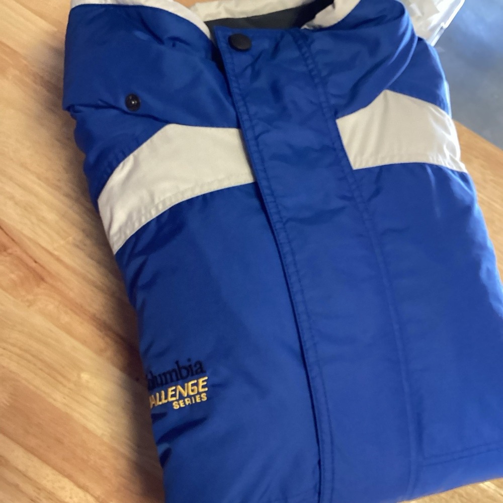 Mens Columbia Big And Tall Challenge Series Full Zip Heavy Ski Winter Coat - 2XT